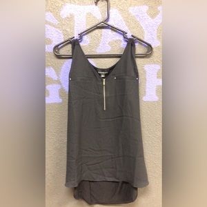 Women’s Black Zippier Top